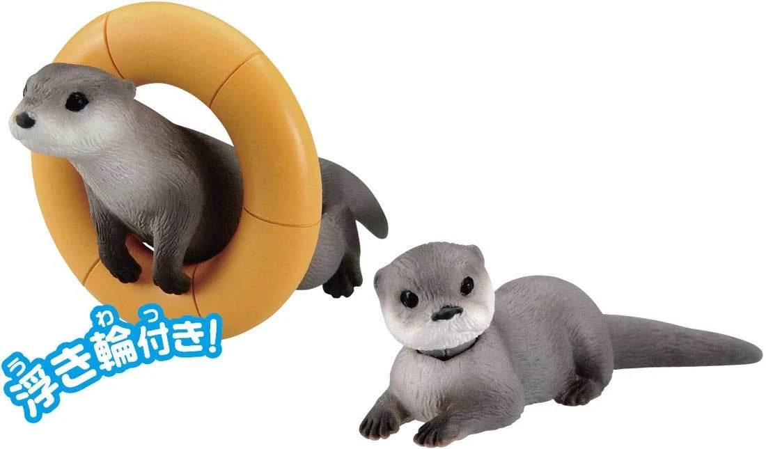 Takara Tomy Ania AS-15 Animal Adventure Eurasian Otter (Floating Version)