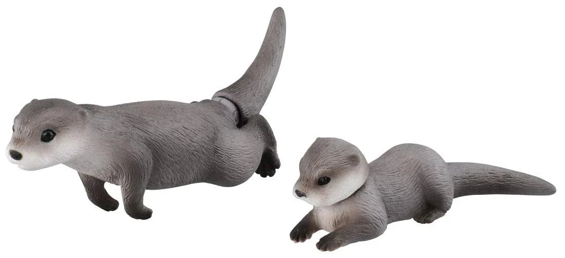 Takara Tomy Ania AS-15 Animal Adventure Eurasian Otter (Floating Version)