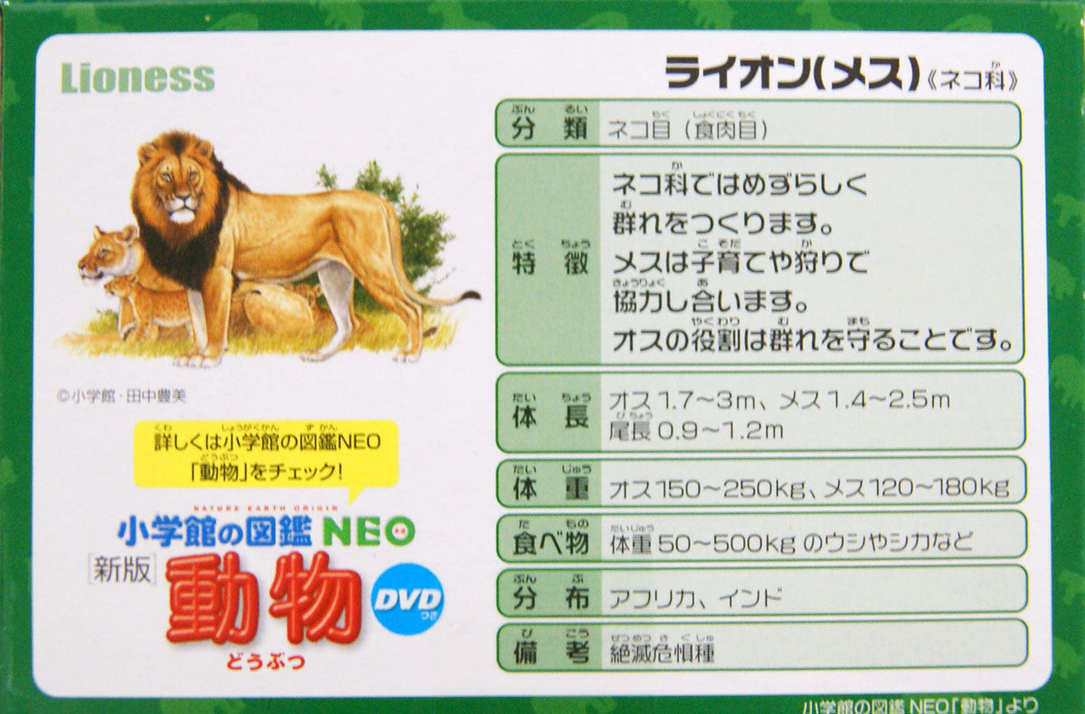 Takara Tomy AS-17 Animal Adventure Lioness Figure With Cub