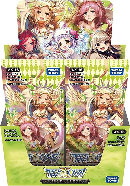  WIXOSS TCG Booster Box- WX-16 - DECIDED SELECTOR
