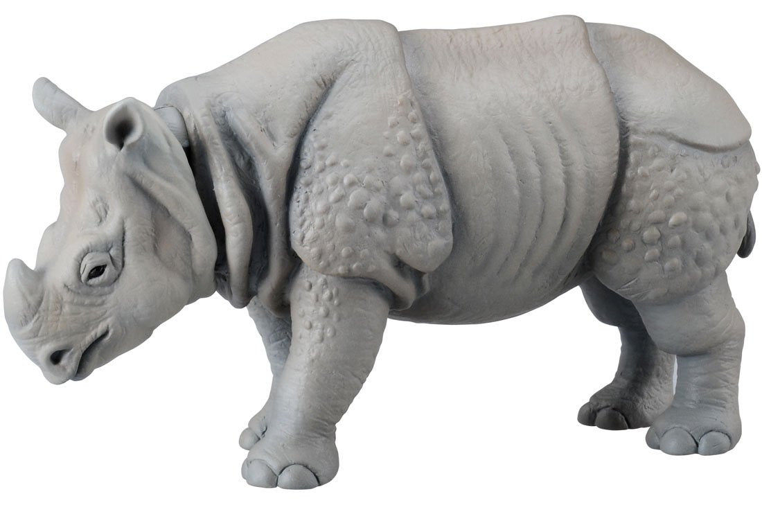 Takara Tomy AS-18 Animal Adventure Indian Rhinoceros Figure