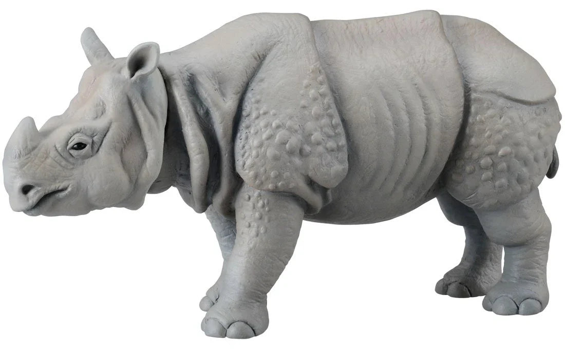 Takara Tomy AS-18 Animal Adventure Indian Rhinoceros Figure