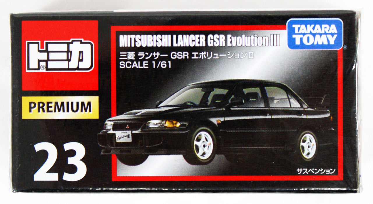 Takara Tomy Tomica Premium 23 Mitsubishi Lancer GSR Evolution III (4904810887171)