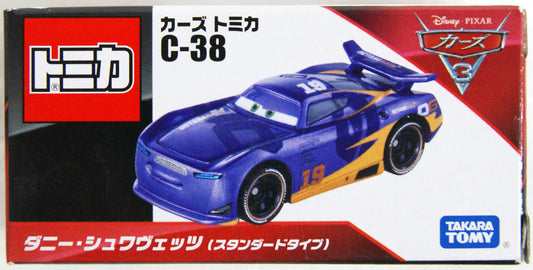  Takara Tomy Tomica C-38 Disney Cars Danny Swervez (Standard Type)