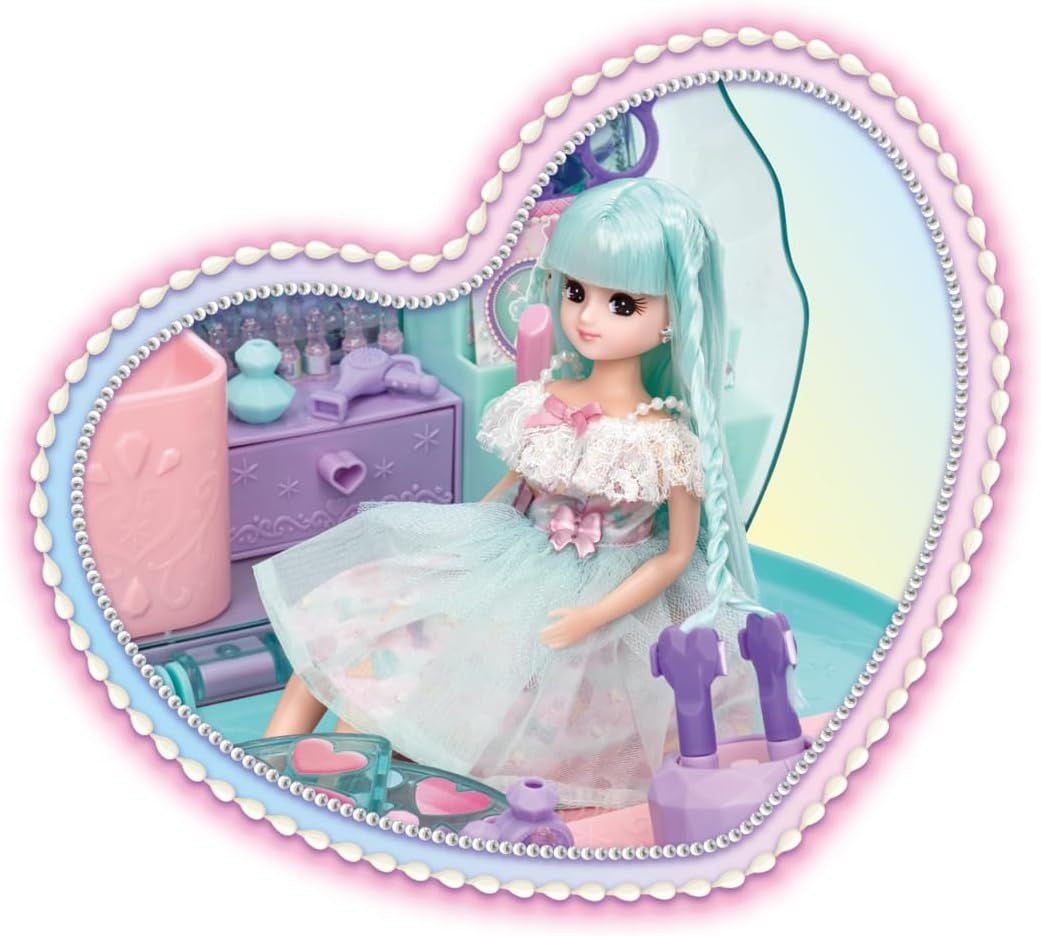 Takara Tomy Licca Doll #Licca #Gelato Hair & Makeup Bag #Dress Up