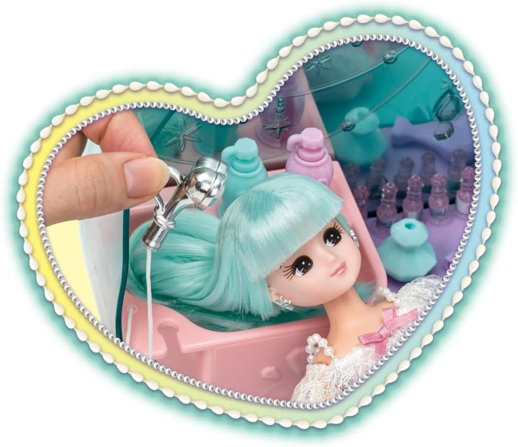 Takara Tomy Licca Doll #Licca #Gelato Hair & Makeup Bag #Dress Up