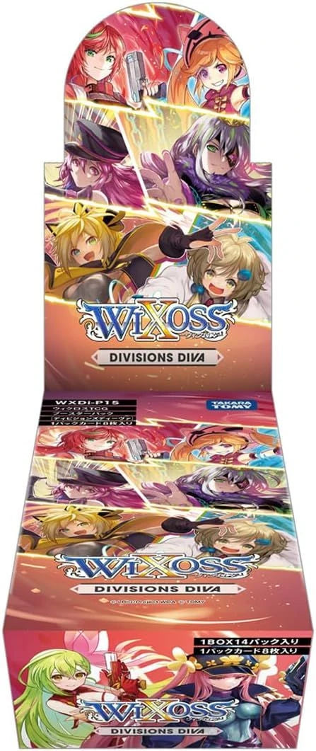  Takara Tomy WIXOSS TCG Booster Box- WXDi-P15 - DIVISIONS DIVA DP-BOX