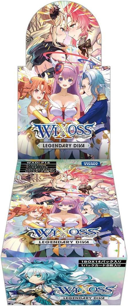 Takara Tomy WIXOSS TCG Booster Box- WXDi-P16 - LEGENDARY DIVA DP-BOX