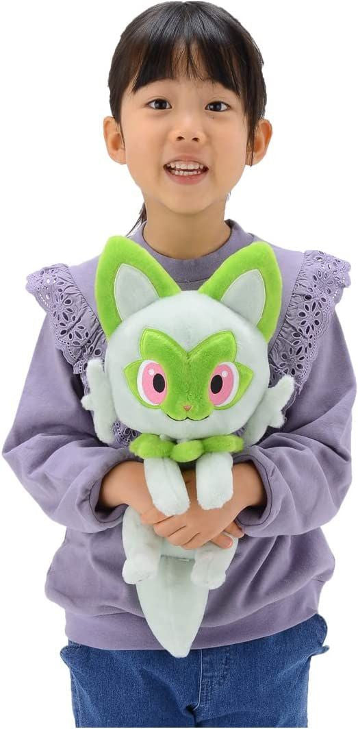Takara Tomy Pokemon Plush Toy Hug Me! Sprigatito