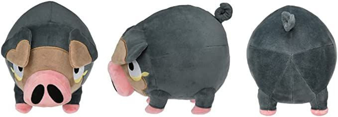 Takara Tomy Pokemon Plush Toy Let's Play! Lechonk