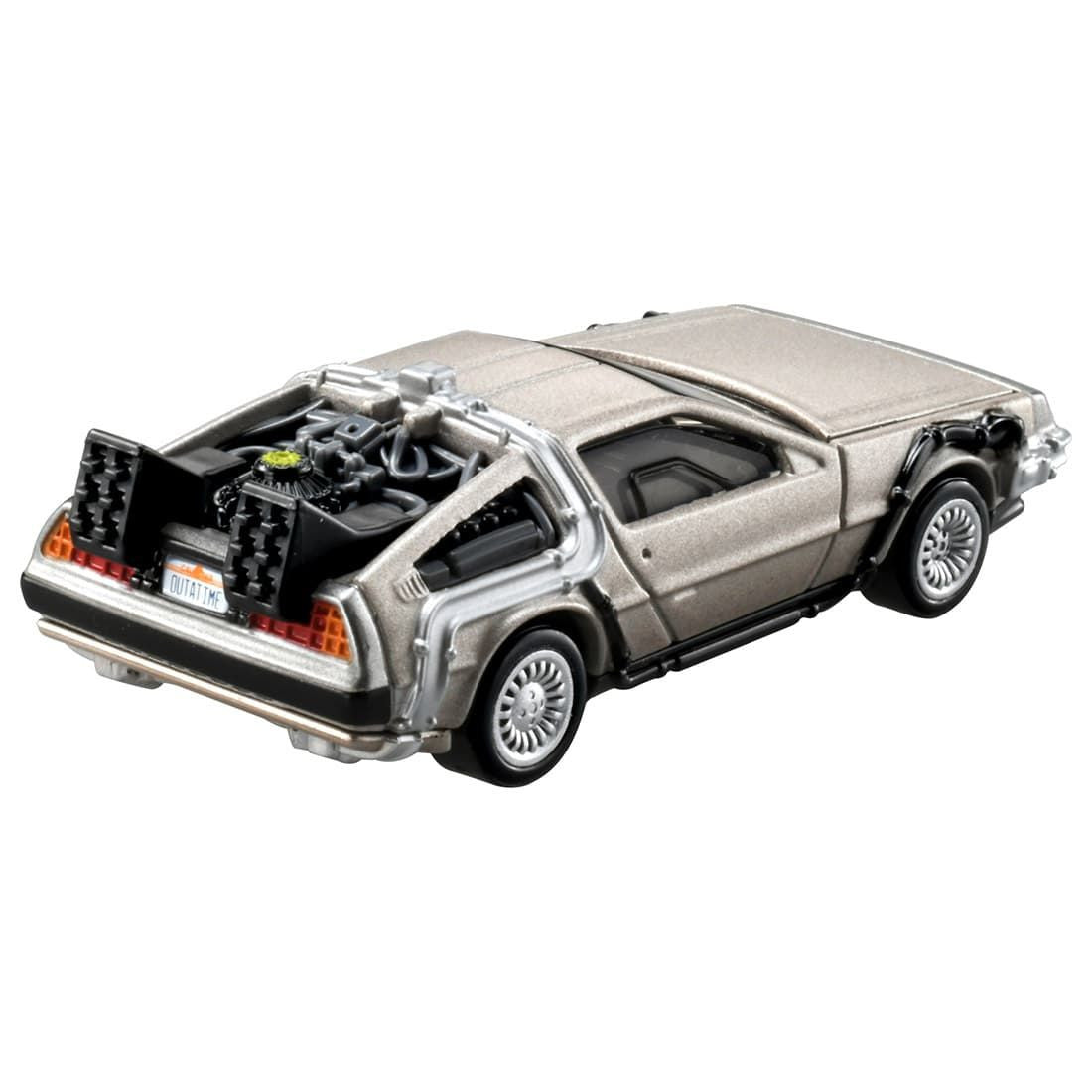 Takara Tomy Tomica Premium Unlimited 07 Back To The Future DeLorean (Time Machine)