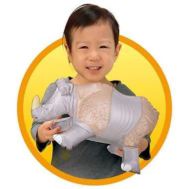 Takara Tomy Ania Kingdom Air Figure Cyrus (Indian Rhinoceros)