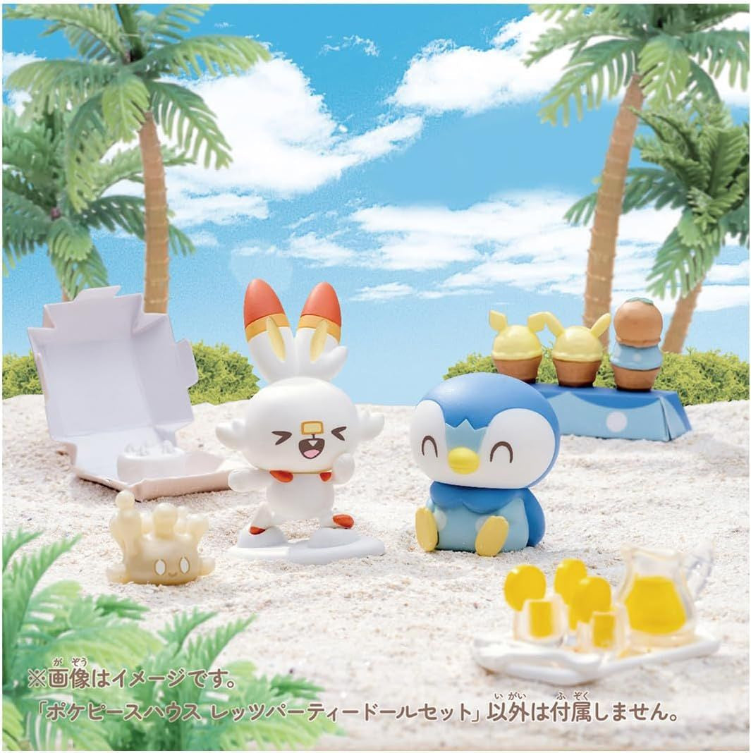 Takara Tomy Pokemon PokePeace House - Let's Party Doll Accessories Set