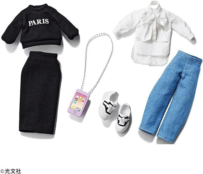 Takara Tomy Licca Doll Dress Set Coordinated Dress (VERY Collaboration)