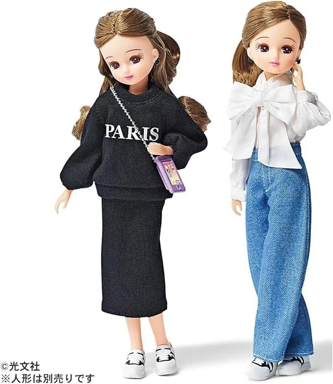 Takara Tomy Licca Doll Dress Set Coordinated Dress (VERY Collaboration)