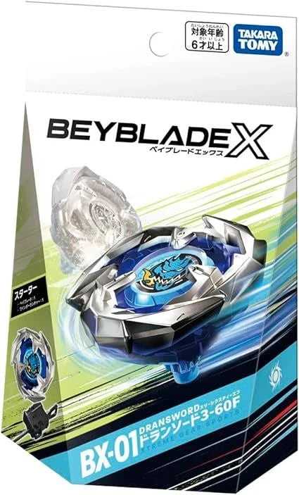Takara Tomy Beyblade X BX-01 Starter Dran Sword 3-60F
