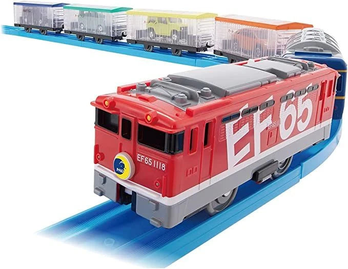  Takara Tomy Pla-Rail EF65 Car Train - Let's Go Tomica!