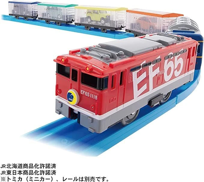  Takara Tomy Pla-Rail EF65 Car Train - Let's Go Tomica!