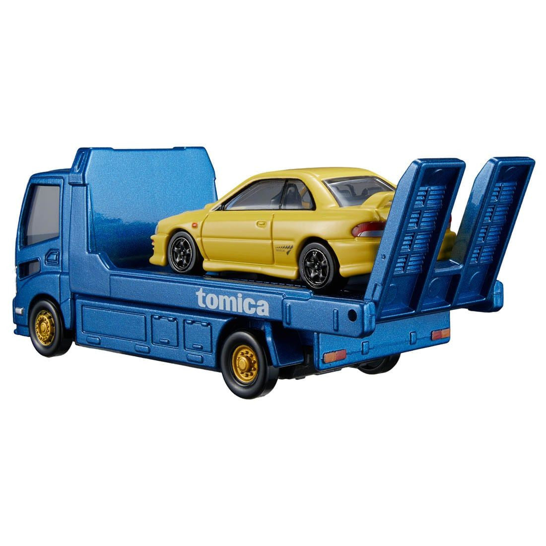 Takara Tomy Tomica Premium Transporter / Subaru Impreza WRX Type R STi Ver. Set