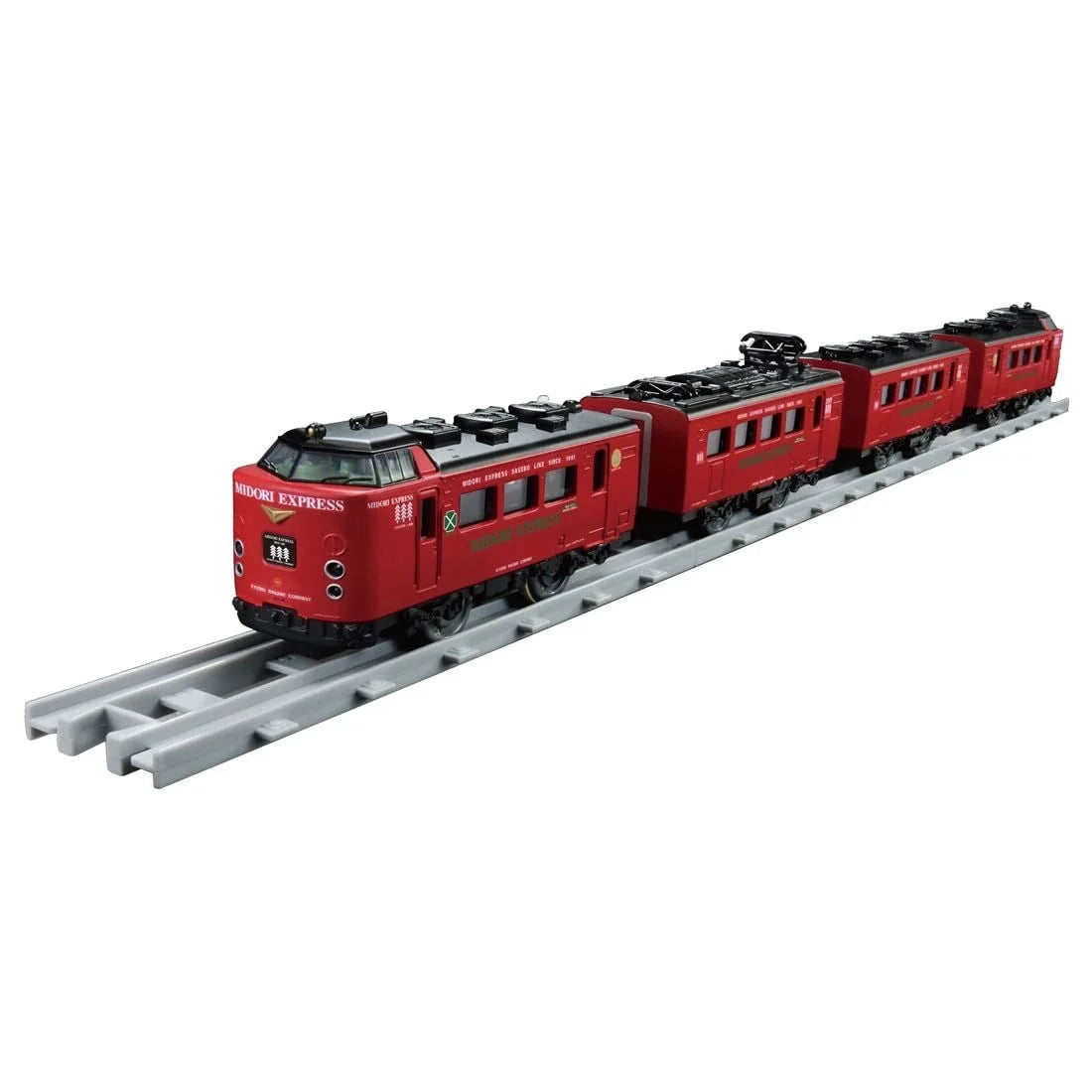 Takara Tomy 485 Series Limited Express Train JR Kyushu Midori Express (Plarail Real Class)