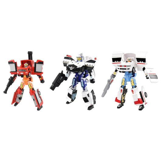  Takara Tomy Tomica Job Braver TJBDX Let's Start Job Braver! Police Firefighting Emergency DX Set
