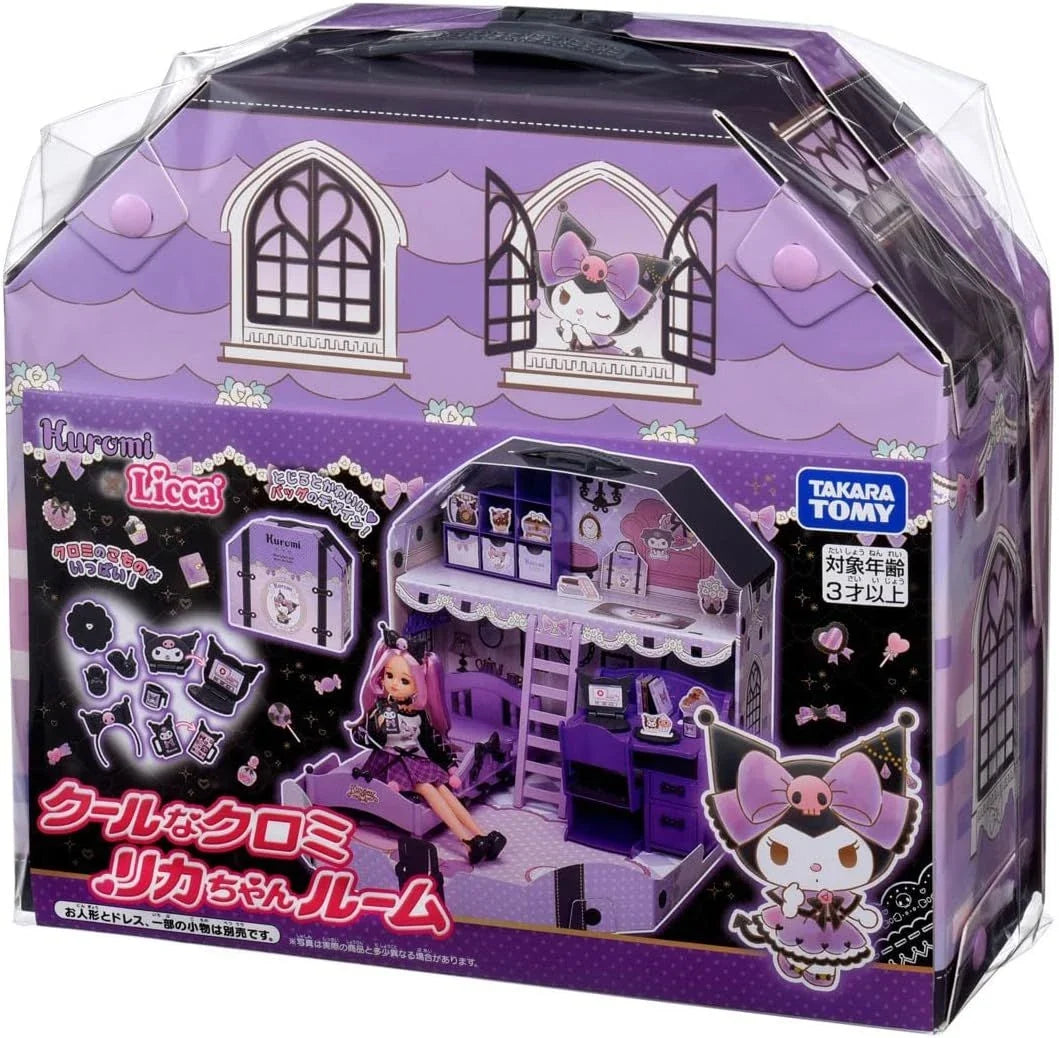 Takara Tomy Licca-Chan Cool Kuromi Licca-Chan Room
