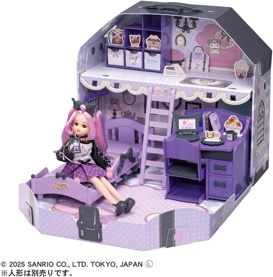 Takara Tomy Licca-Chan Cool Kuromi Licca-Chan Room