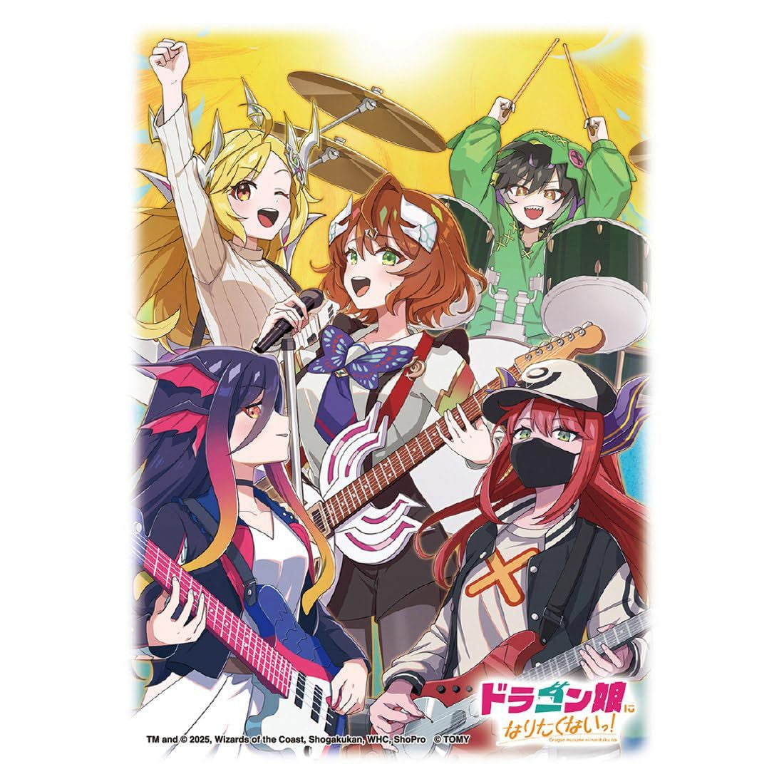 Takara Tomy Duel Masters DX Card Sleeves I Don't Want To Become A Dragon Girl! Jack-Pot Ver.
