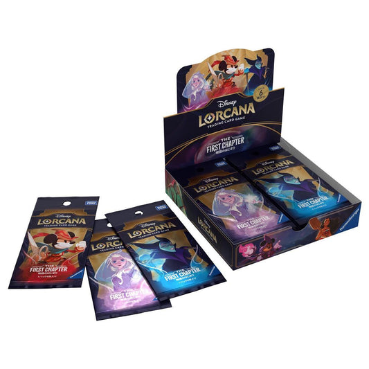  Takara Tomy Disney Lorcana TCG Japanese Version Booster Pack The First Chapter The Beginning