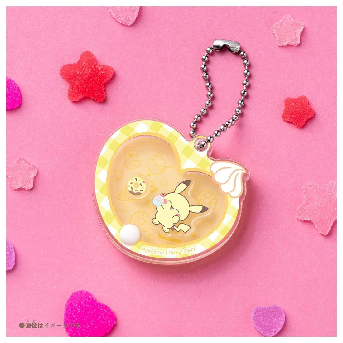 Takara Tomy Pokemon PokePeace Swappable Acrylic Charm Collection Sweets Shop (8 Piece Box)