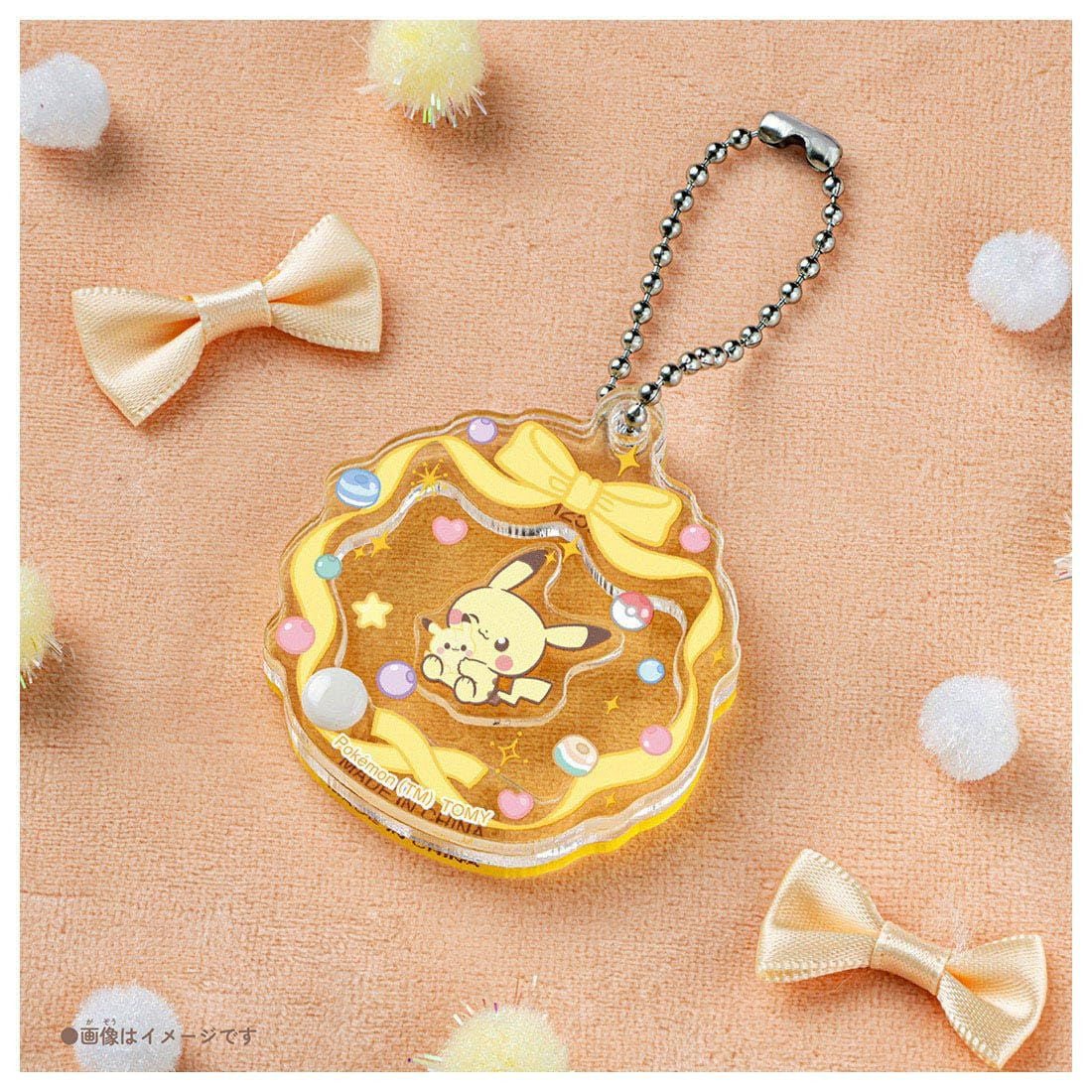 Takara Tomy Pokemon PokePeace Swappable Acrylic Charm Collection ~My Cuddly Friend~ (8 Piece Box)