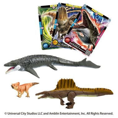  Takara Tomy Ania Jurassic World Sea Mosasaurus DX Set