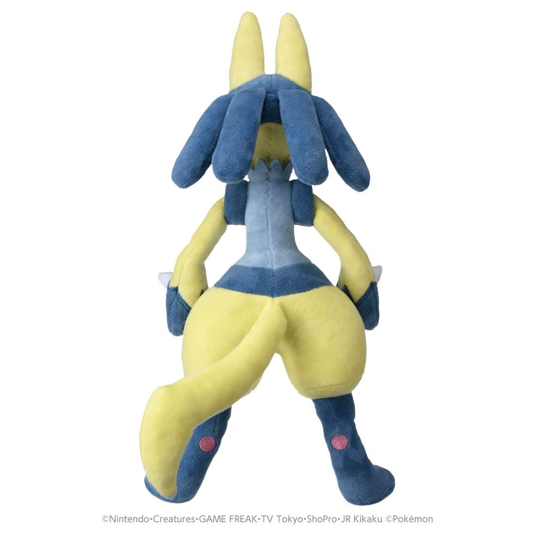 Takara Tomy Pokemon Plush Doll Yellow Lucario
