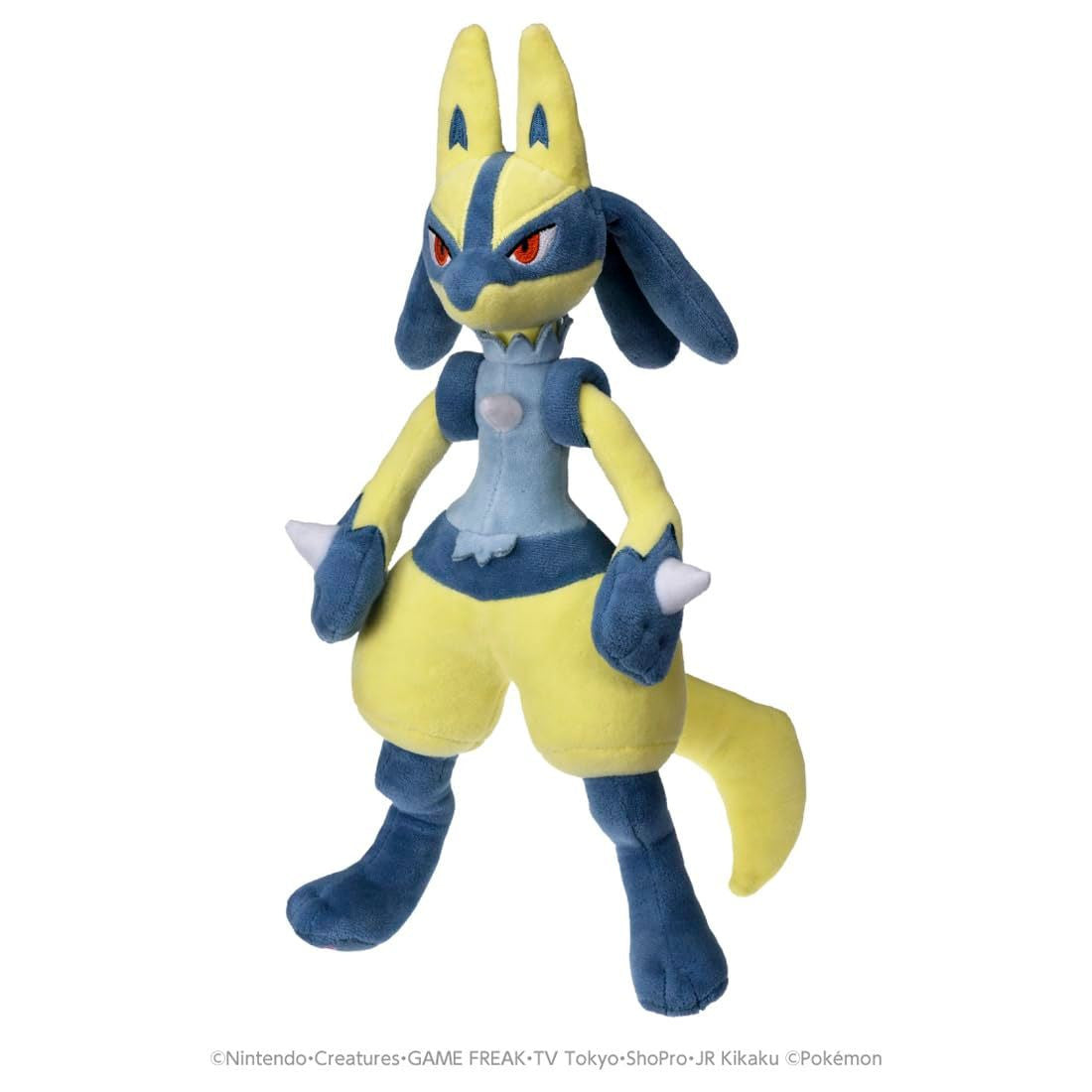 Takara Tomy Pokemon Plush Doll Yellow Lucario