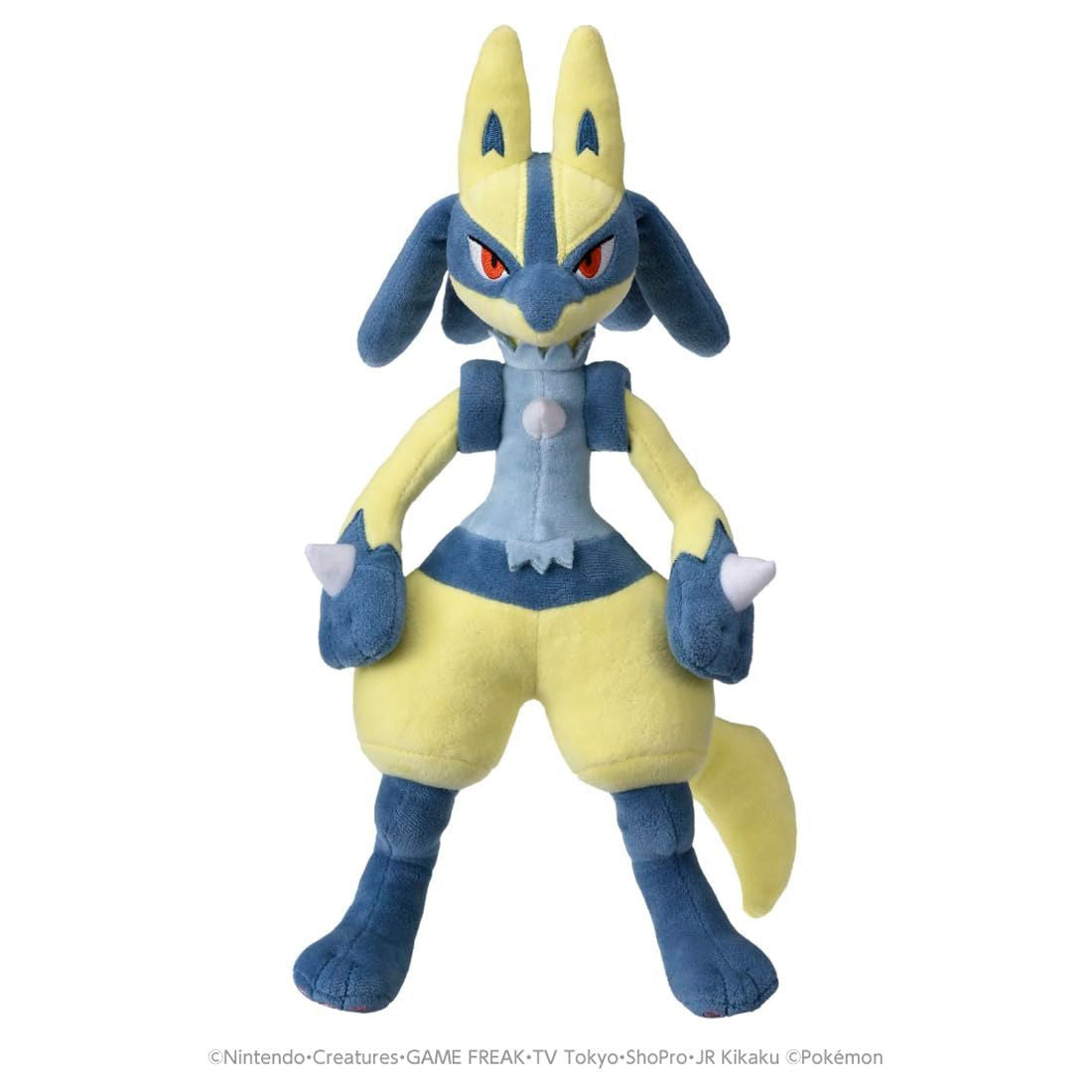 Takara Tomy Pokemon Plush Doll Yellow Lucario