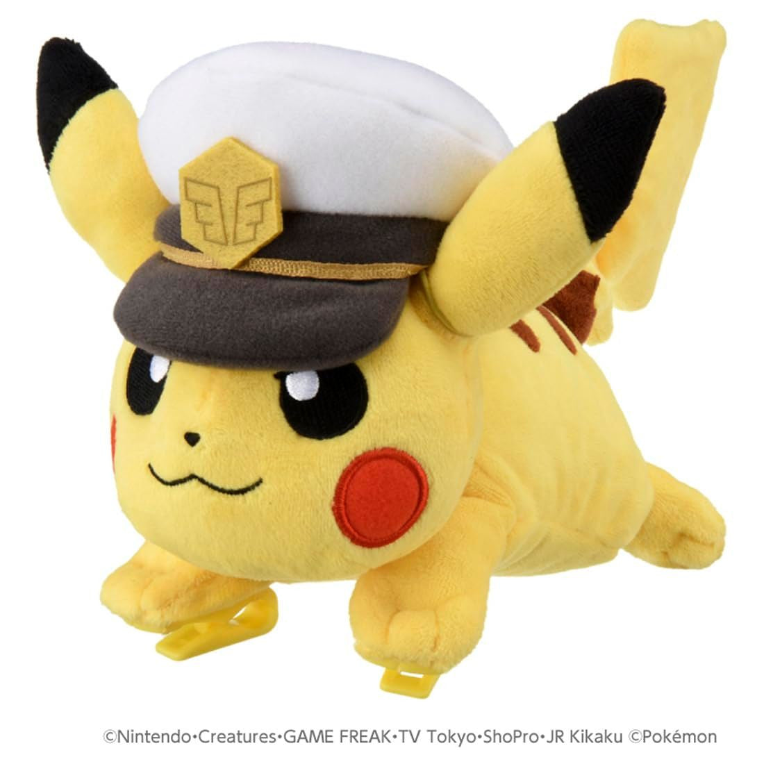 Takara Tomy Pocket Monster Pokemon Plush Shoulder Captain Pikachu