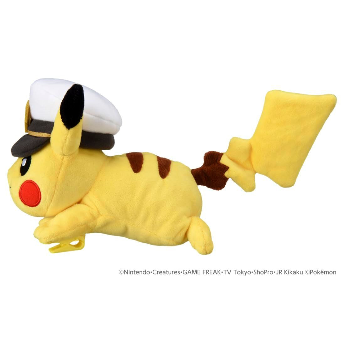 Takara Tomy Pocket Monster Pokemon Plush Shoulder Captain Pikachu