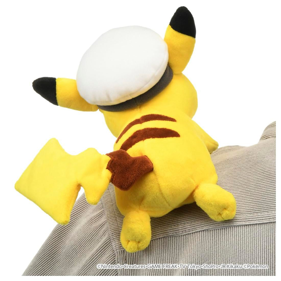Takara Tomy Pocket Monster Pokemon Plush Shoulder Captain Pikachu