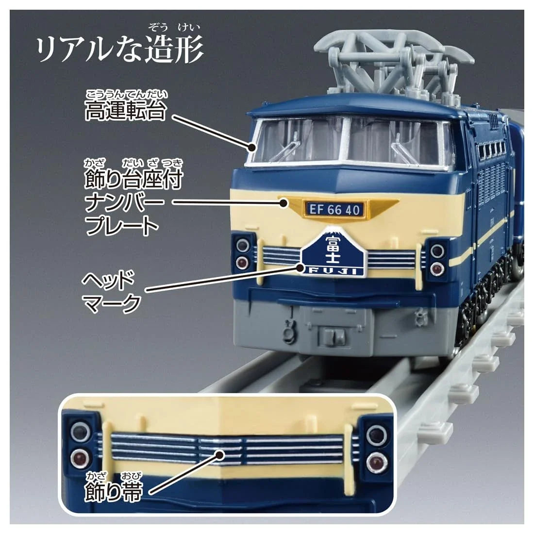Takara Tomy Plarail Limited Express Fuji (Plarail Real Class)