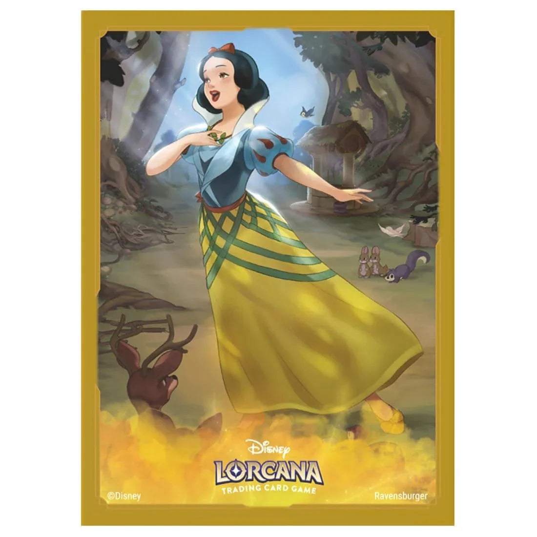 Takara Tomy Disney Lorcana TCG Japanese Edition Official Card Sleeve - Snow White Wishing At The Well