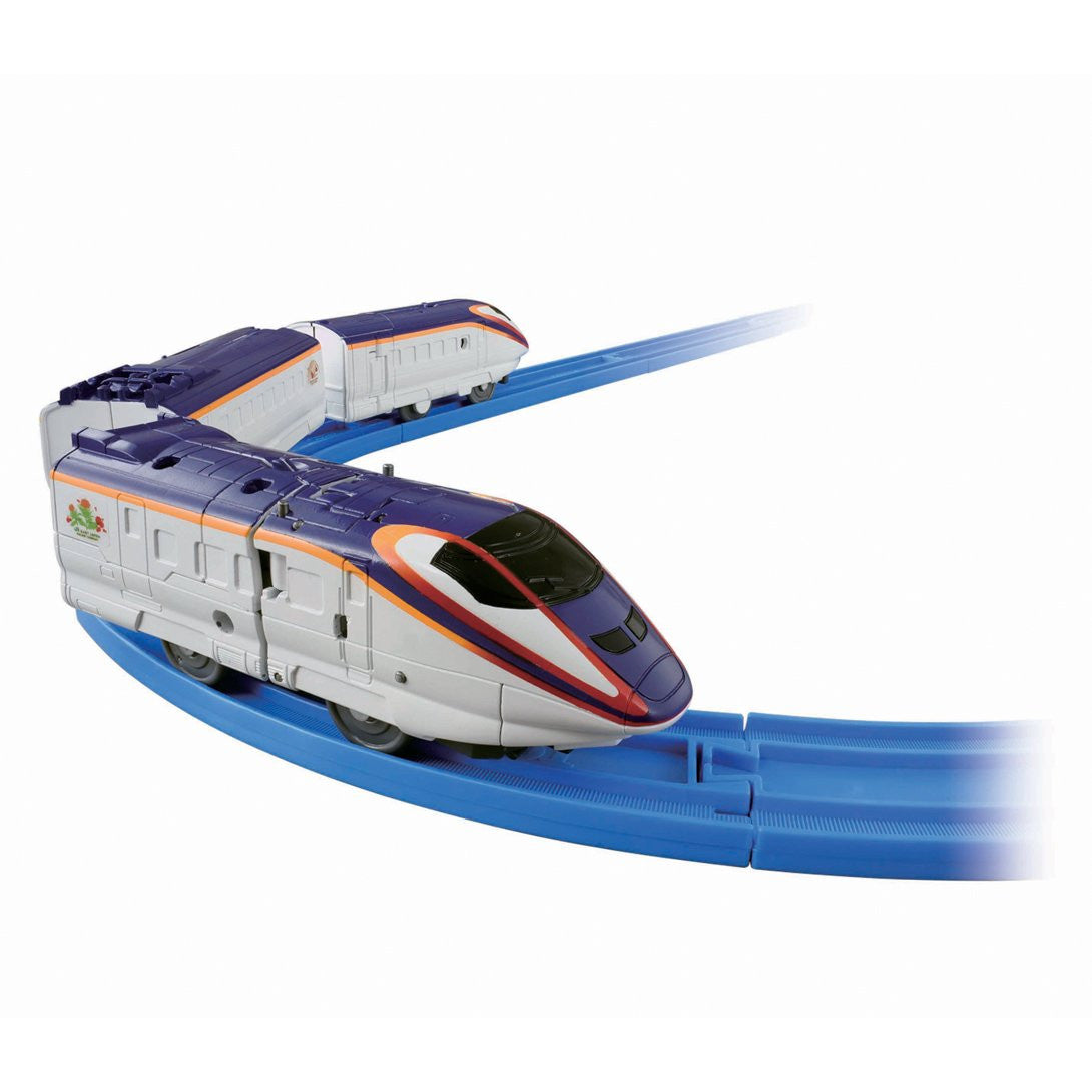 Takara Tomy Pla-Rail DXS04 Shinkansen Transformation Robot Shinkarion E3 Tsubasa (964322)