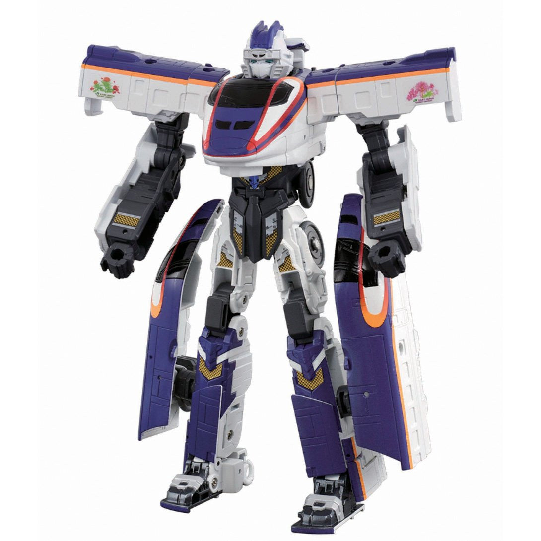 Takara Tomy Pla-Rail DXS04 Shinkansen Transformation Robot Shinkarion E3 Tsubasa (964322)