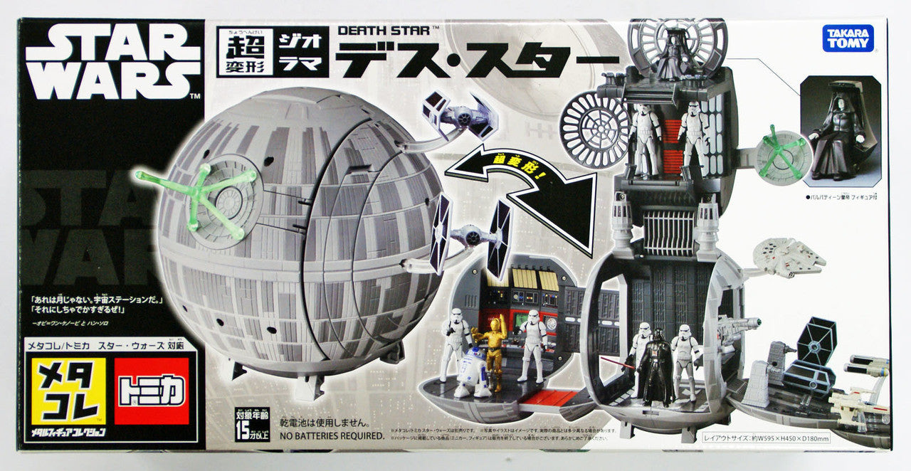 Takara Tomy Tomica Metakore Disney Star Wars Superdeformed Diorama Death Star (821434)