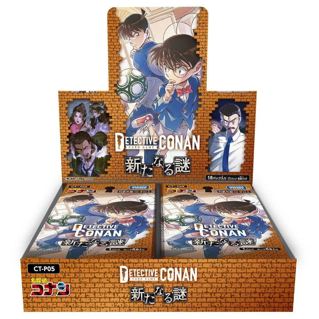 Takara Tomy Detective Conan Trading Card Game Booster 05 New Mystery DP-BOX (18 Pack Box)