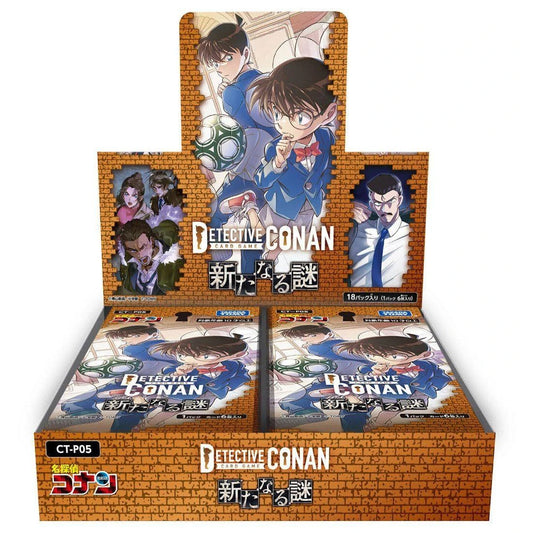  Takara Tomy Detective Conan Trading Card Game Booster 05 New Mystery DP-BOX (18 Pack Box)