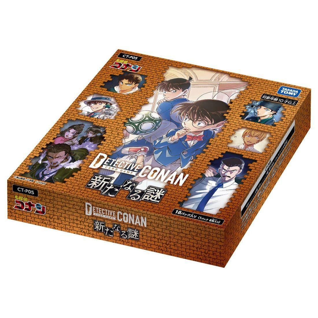Takara Tomy Detective Conan Trading Card Game Booster 05 New Mystery DP-BOX (18 Pack Box)