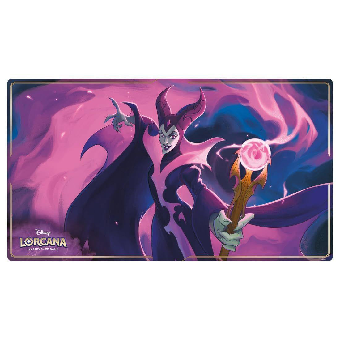 Takara Tomy Disney Lorcana TCG Japanese Edition Official Playmat "Maleficent Dragon In Waiting"