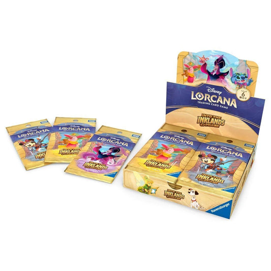  Takara Tomy Disney Lorcana TCG Japanese Version Booster Pack Inkland Exploration DP-Box
