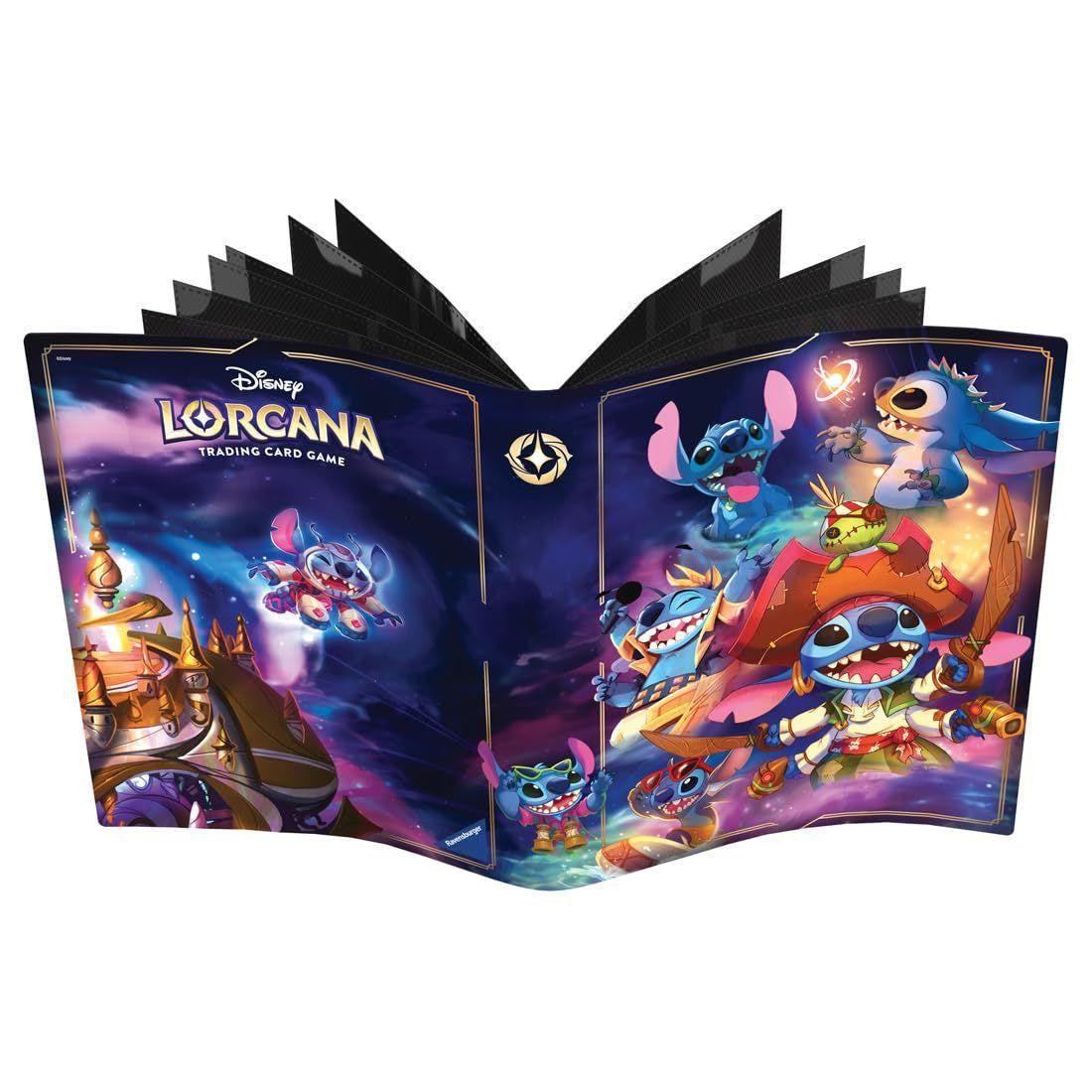 Takara Tomy Disney Lorcana TCG Japanese Version Official Card Binder Ver. Stitch