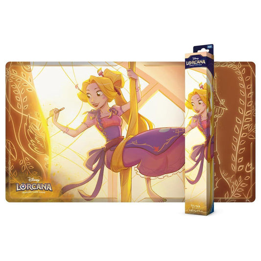  Takara Tomy Disney Lorcana TCG Japanese Version Official Playmat "Rapunzel, Gifted Artist"